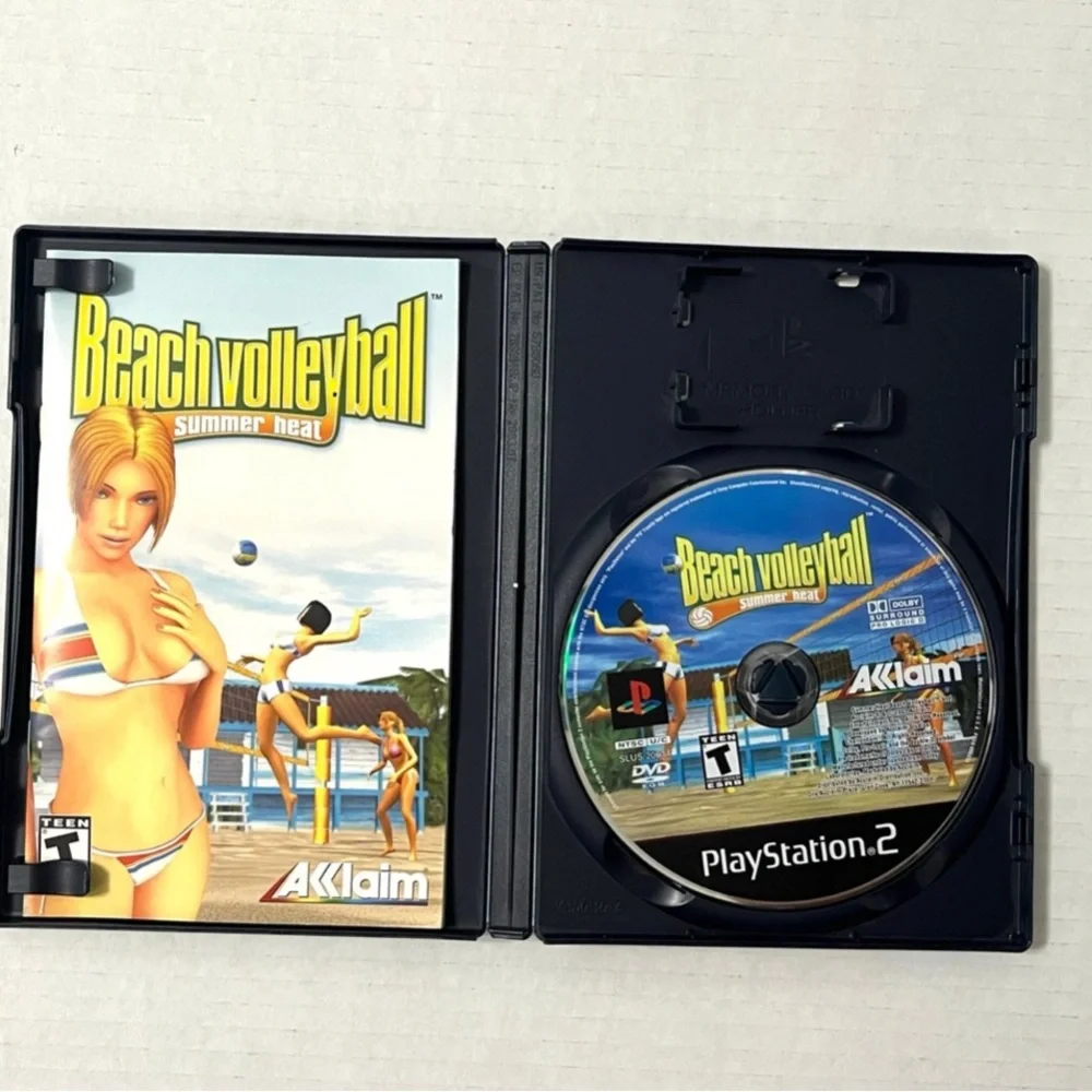 Summer Heat Beach Volleyball (Sony PlayStation 2, 2003) Complete & Tested